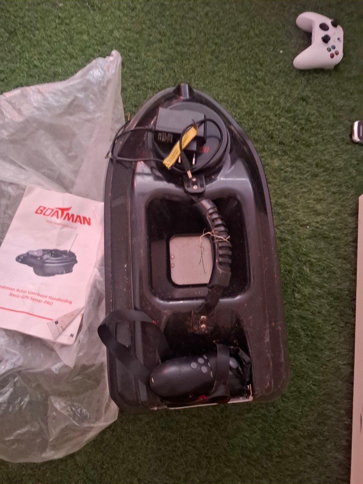 Boatman Actor Voerboot Basic-GPS-Sonar-PRO, Ophalen of Verzenden, Gebruikt, Koffer of Tas
