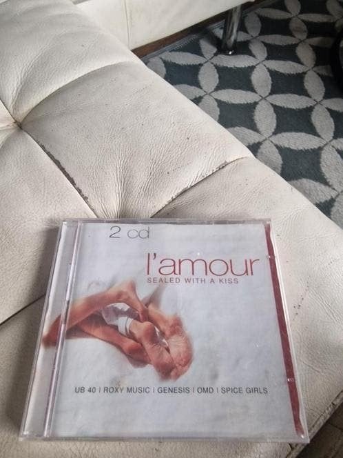L'amour Sealed With A Kiss 2 CD - Diverse Artiesten, Cd's en Dvd's, Ophalen of Verzenden, Gebruikt, Pop, Verzamelalbum