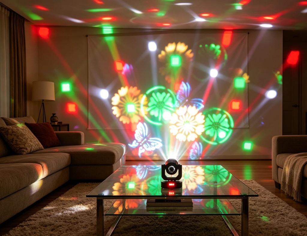 Moving Head met Magic Ball / Discobal en Gobo projector, Ophalen, Nieuw, Licht, Geluidgestuurd