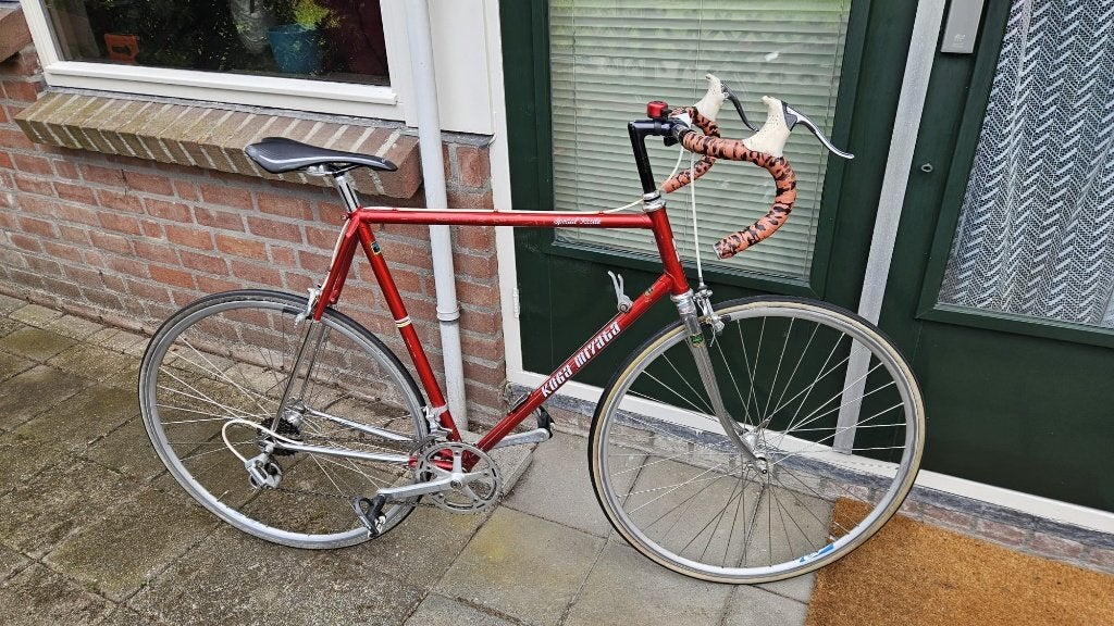 Prachtige Retro Koga-Miyata Racefiets (Rood, Staal), Ophalen, 28 inch, Gebruikt, Koga Miyata