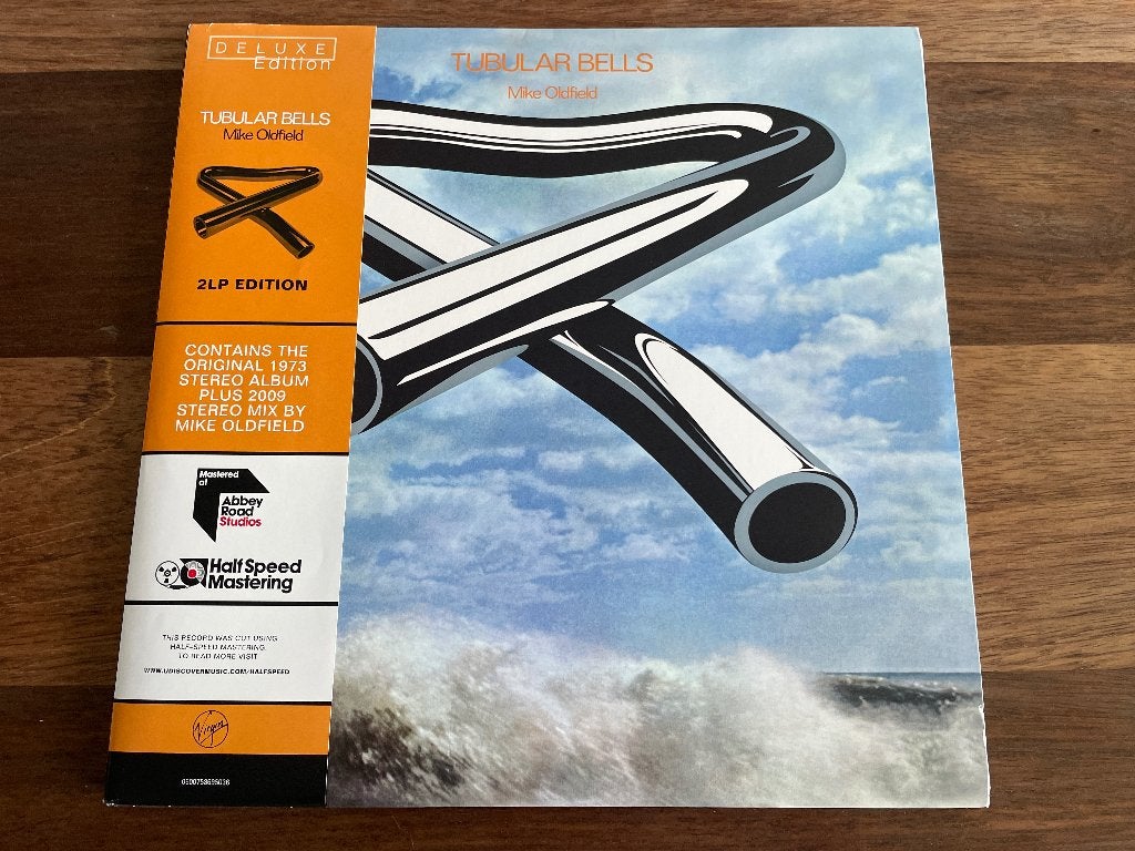 Vinyl 2LP Mike Oldfield Tubular Bells HSM 180g, Inclusief binnenhoes, Gebruikt, Pop, Ophalen of Verzenden