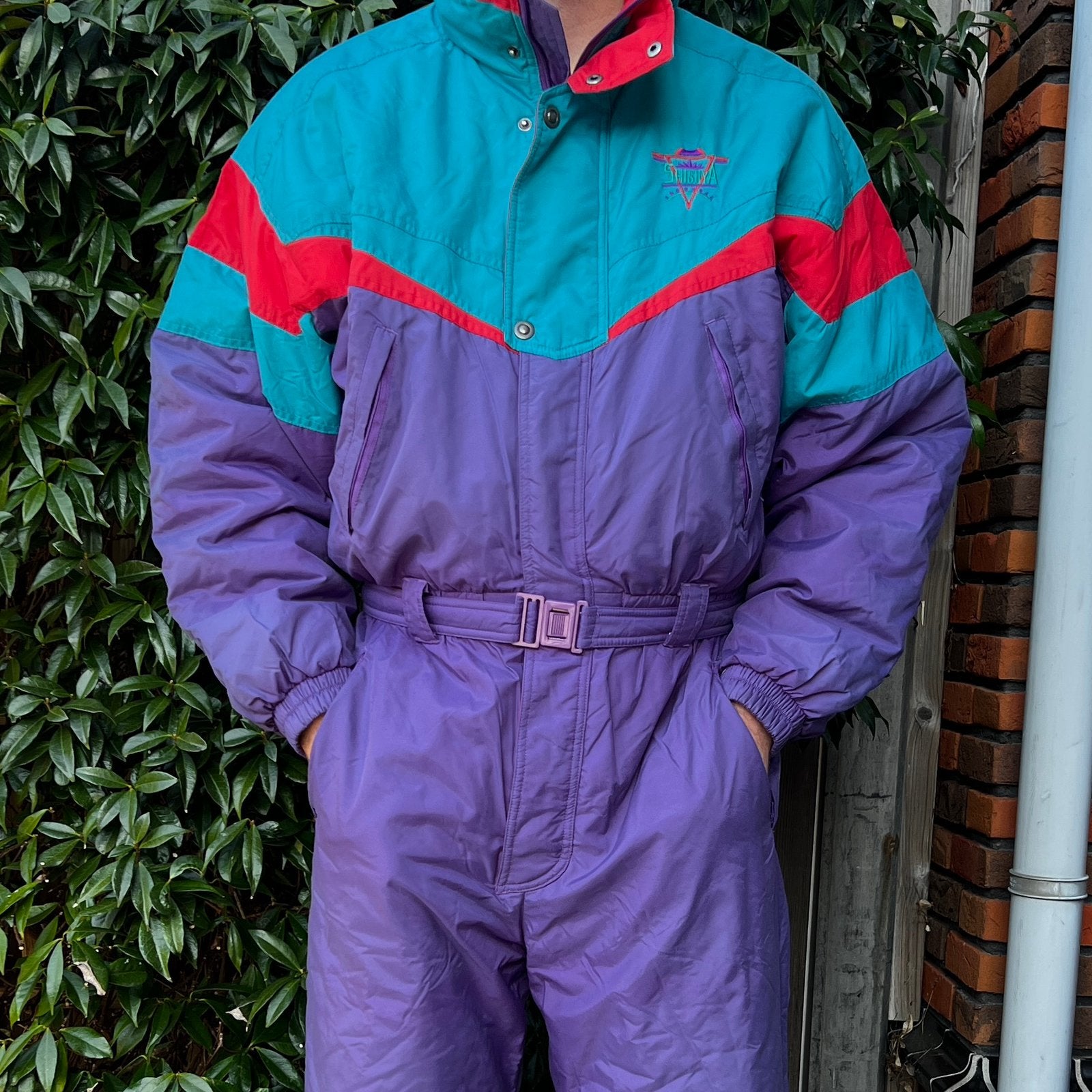 Vintage Retro Skipak (L/XL), Ophalen of Verzenden, Gedragen, Maat 56/58 (XL), Pak