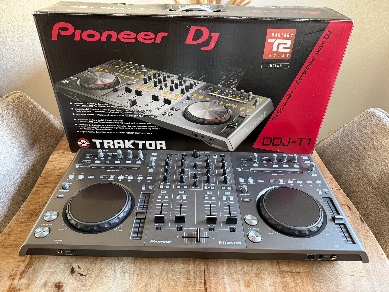 Pioneer DDJ-T1 DJ Controller, Ophalen, Gebruikt, Dj-set, Pioneer