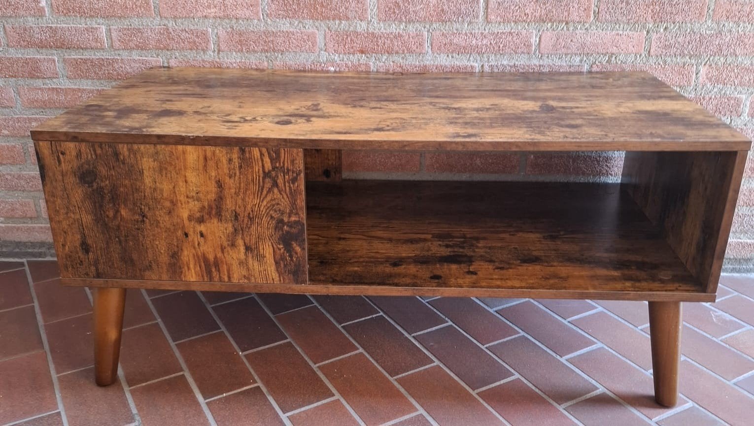 Salontafel 100x50x45cm, 100 tot 150 cm, Minder dan 50 cm, Rechthoekig, 50 tot 100 cm