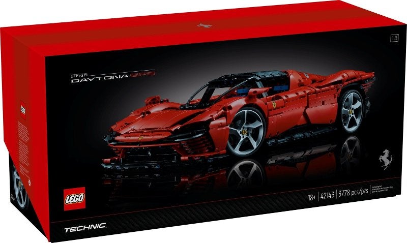 Lego Technic 42143 Ferrari Daytona SP3, Lego, Nieuw, Ophalen of Verzenden, Technic