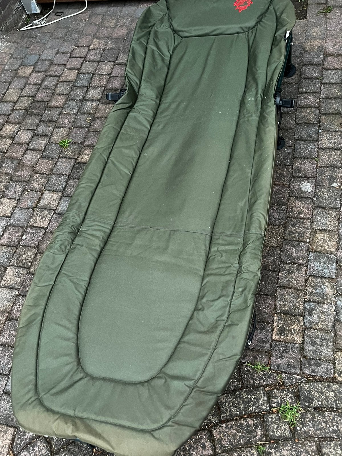 Karperbed 6 legs, Ophalen of Verzenden, Zo goed als nieuw, Overige typen