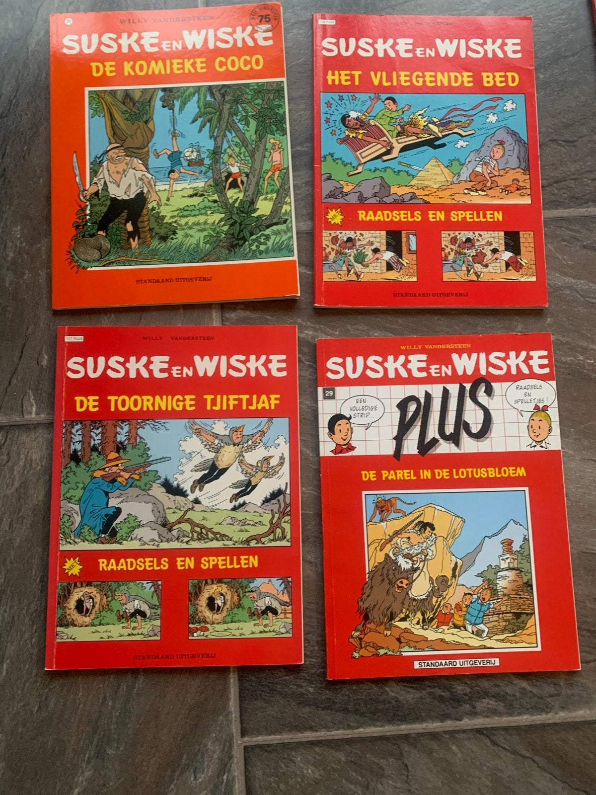 Suske en Wiske stripboeken - Diverse titels, Meerdere stripboeken, Ophalen of Verzenden, Gelezen