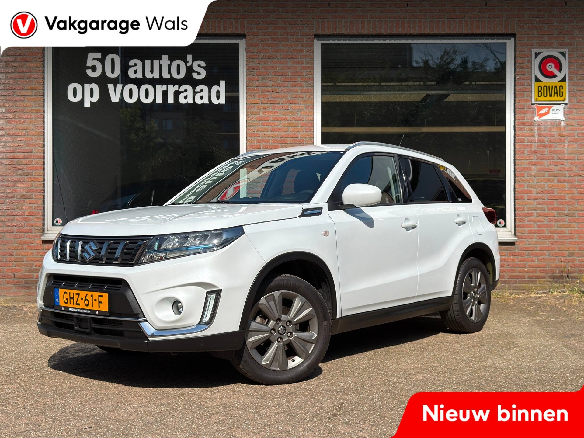 Suzuki Vitara 1.4 Boosterjet Select Smart Hybrid | Navi | Ca, Auto's, Dealer onderhouden, Stof, 4 cilinders, 129 pk