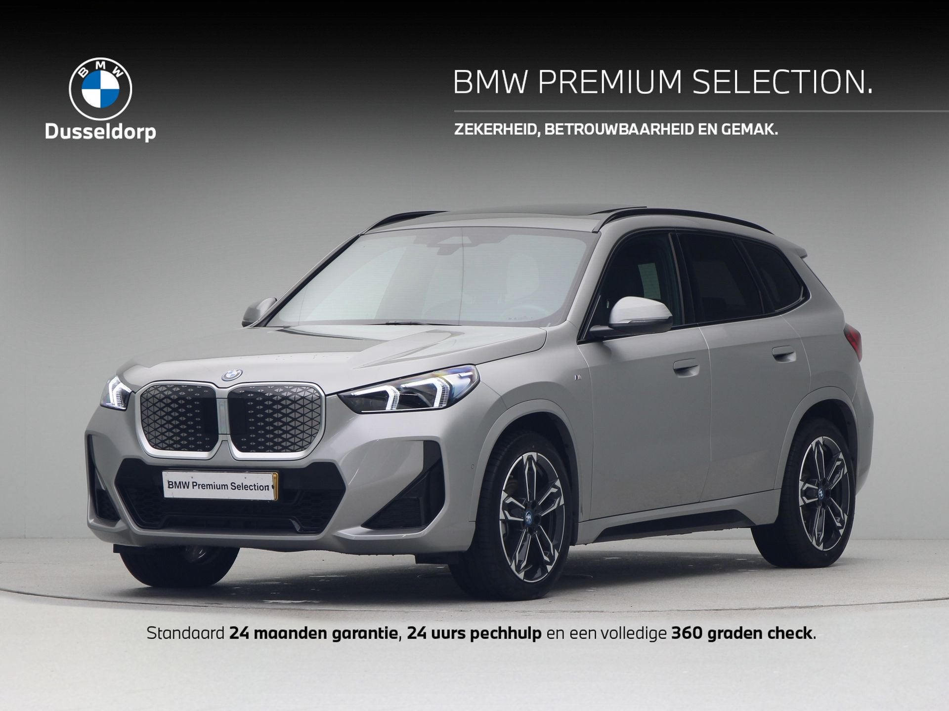 BMW iX1 eDrive20 M Sport Edition (bj 2025, automaat), Auto's, Gebruikt, Met garantie (alle), 24 min, 204 pk