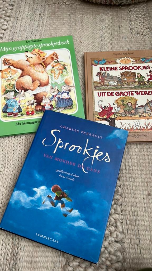 3 vintage sprookjesboeken voor kinderen, Boeken, Ophalen of Verzenden, Gelezen