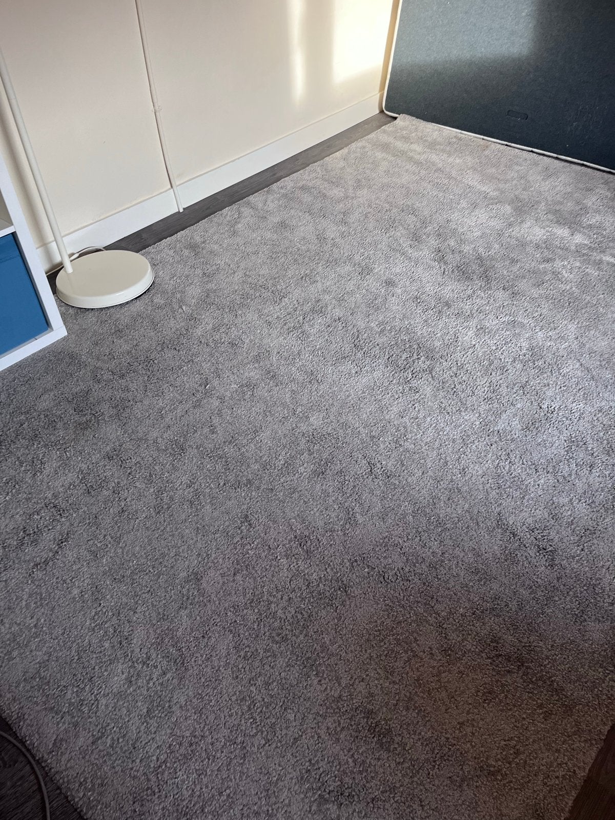 GRATIS! IKEA Stoense Vloerkleed - Grijs, 200x300 cm, Ophalen, Gebruikt, 200 cm of meer, Grijs