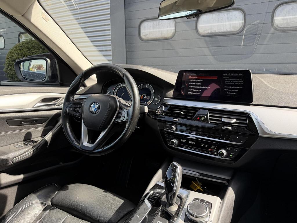 BMW 5-serie 520i High Executive | Navigatie | Lederen Bekled, Automaat, 1998 cc, Achterwielaandrijving, Gebruikt