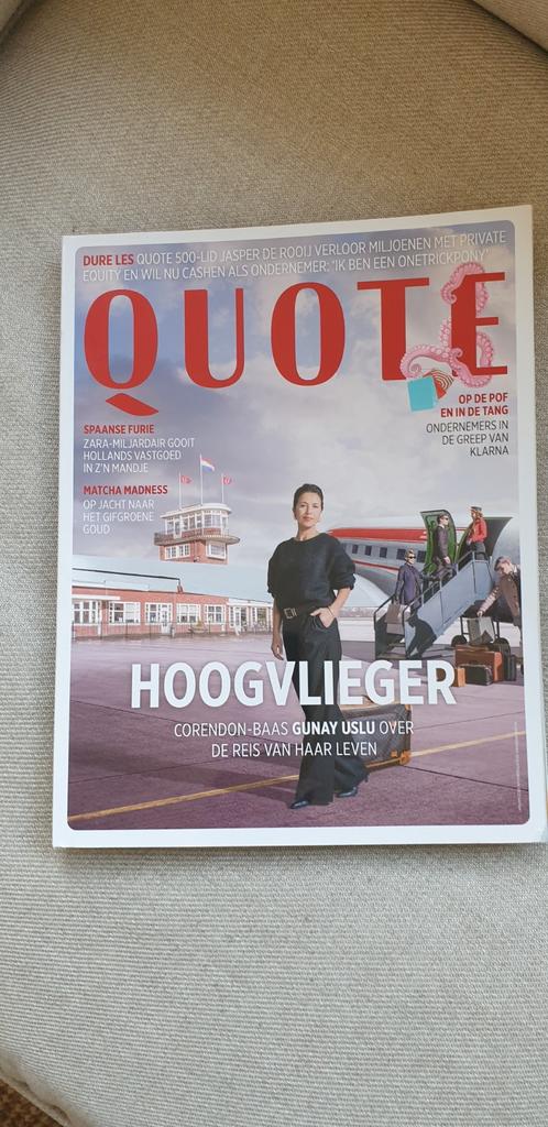 Quote magazine, Boeken, Ophalen of Verzenden, Zo goed als nieuw