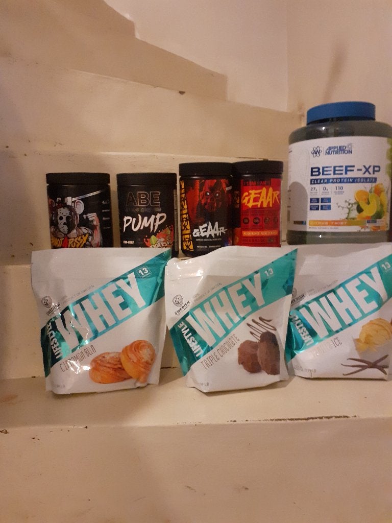 Preworkout, eaa, whey, beef proteïne, vitamine, electrolyten, Ophalen of Verzenden, Nieuw