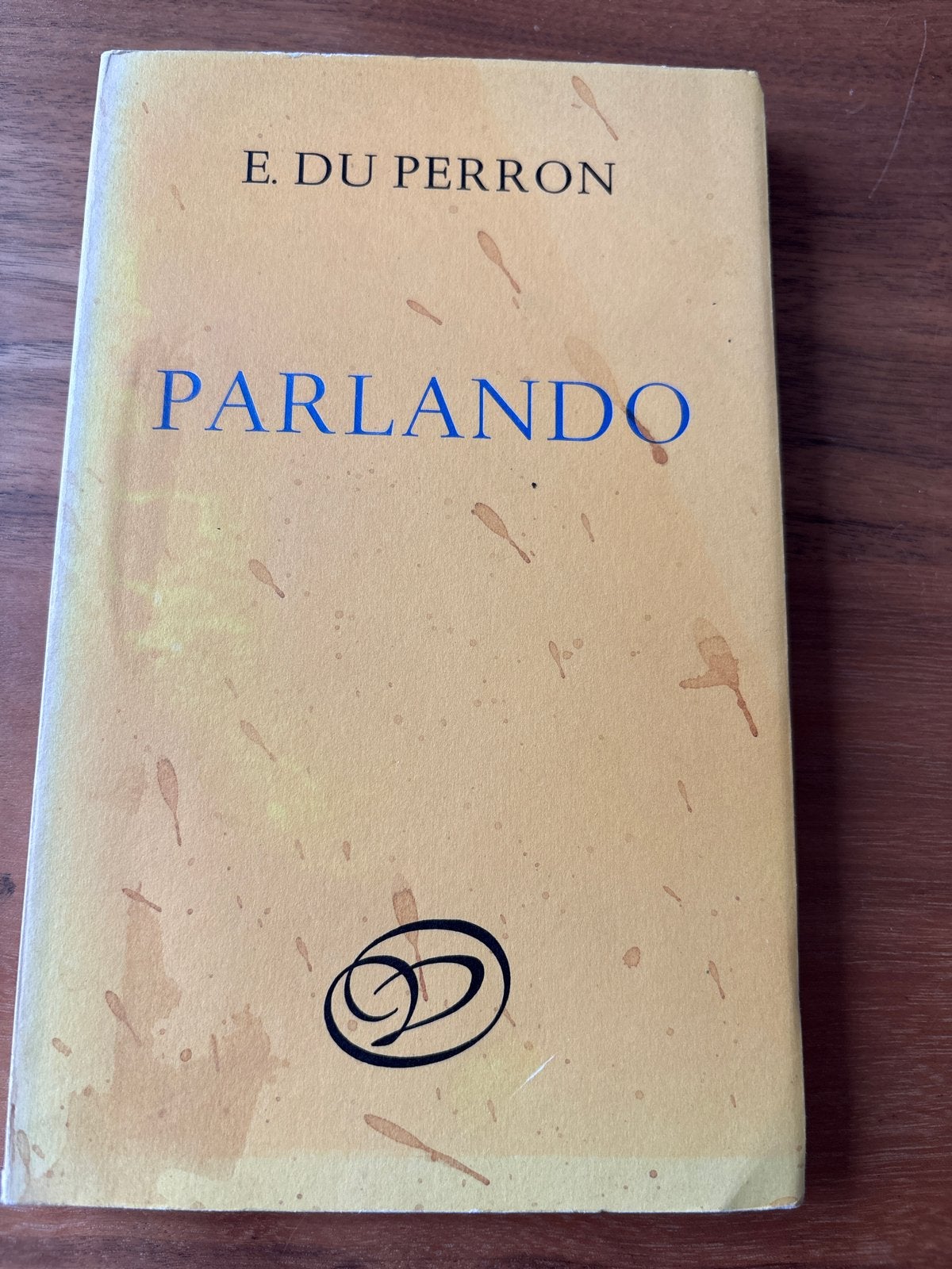 E. du Perron - Parlando (Verzamelde Gedichten), Ophalen of Verzenden, Gelezen, Eén auteur