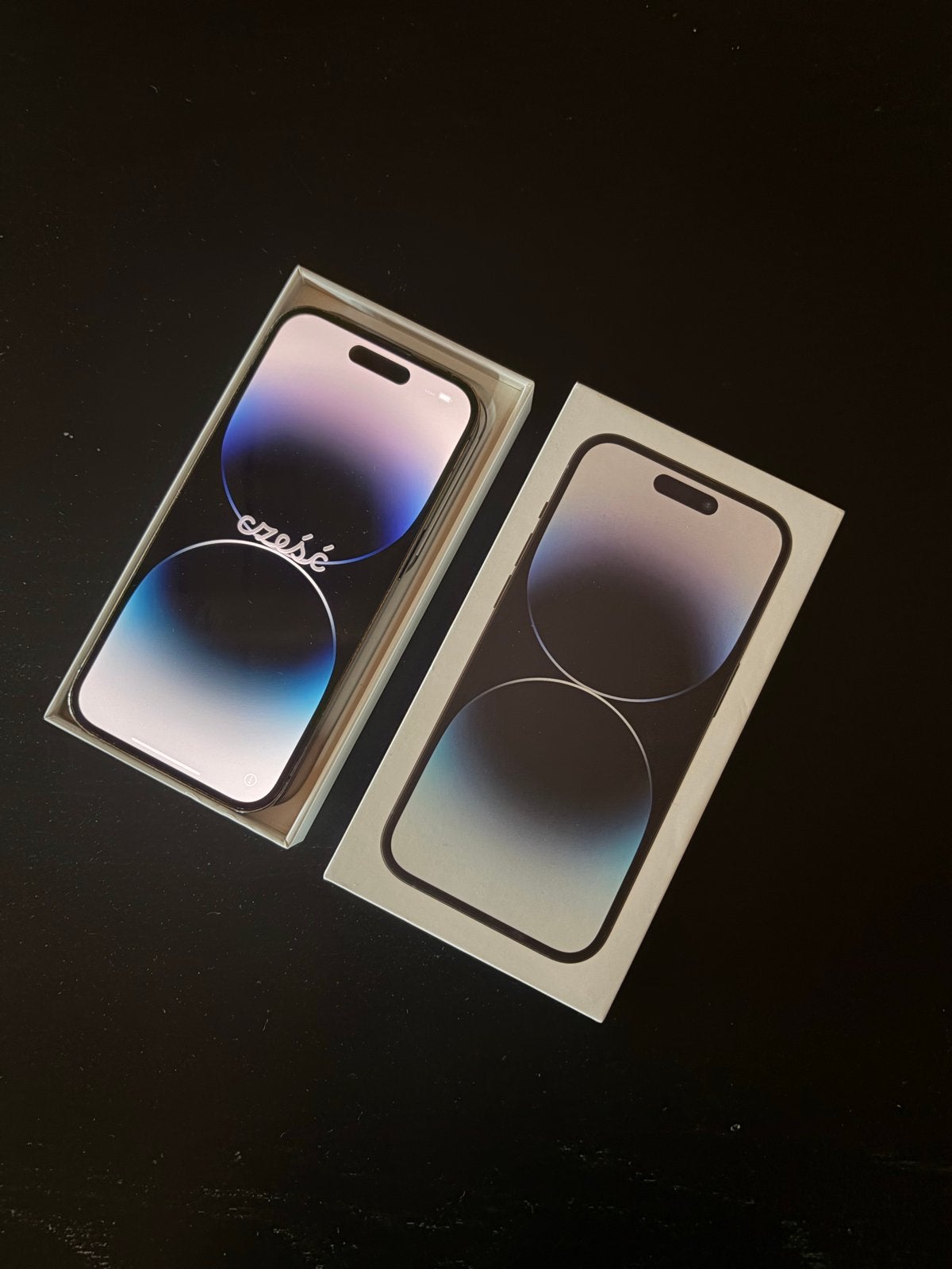 iPhone 14 Pro 128GB Midnight purple, Paars, 77 %, Ophalen of Verzenden, Zonder simlock