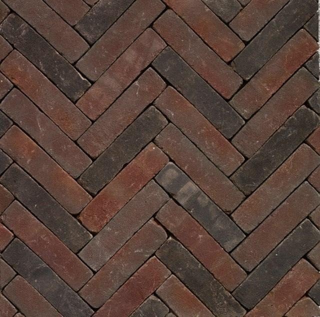 Aanbieding gebakken Waaltjes / Waalformaten Exloër bont, Tuin en Terras, Ophalen of Verzenden, Nieuw, Keramiek, Terrastegels