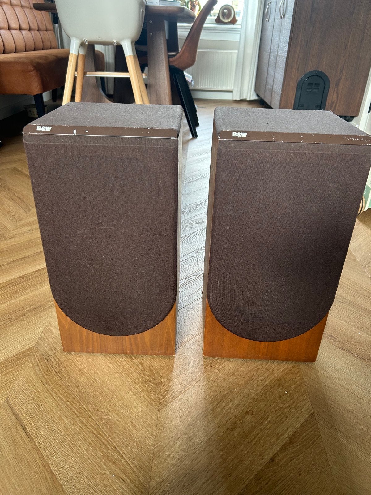 B&W DM22 Luidsprekers - Klassiek Geluid, Ophalen, Stereo speakers, Gebruikt, 60 tot 120 watt