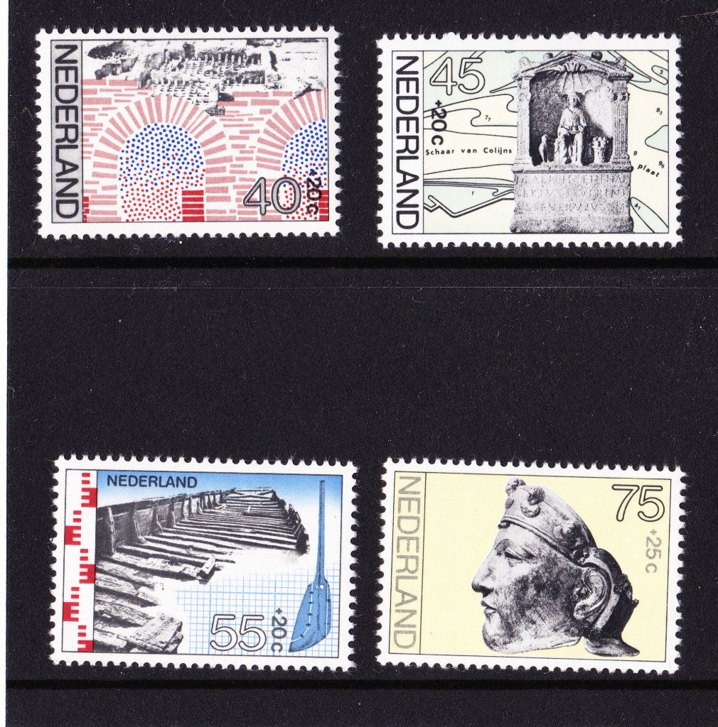 Nederland NVPH 1133-1136 postfris, Verzenden, Na 1940, Postfris