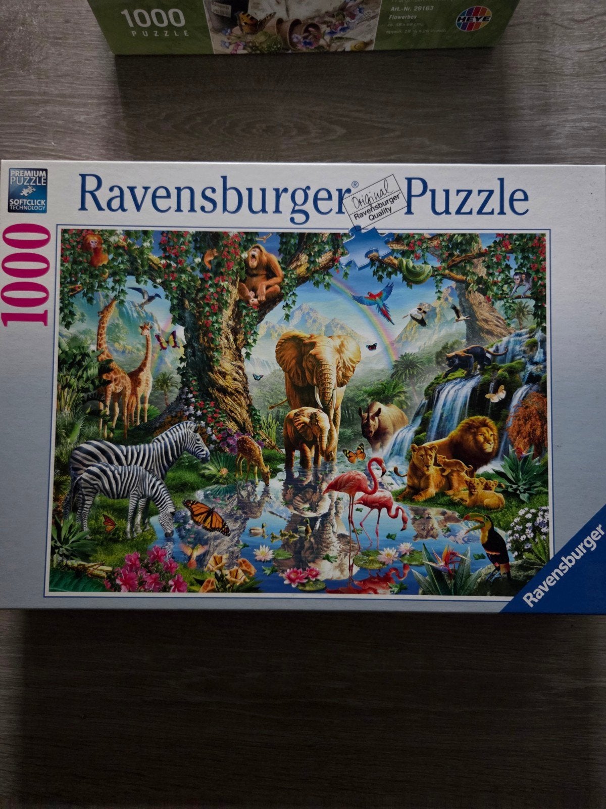 3x Heye, Ravensburger, Jigsaw 1000 stukjes puzzels, Ophalen, 500 t/m 1500 stukjes, Gebruikt, Legpuzzel
