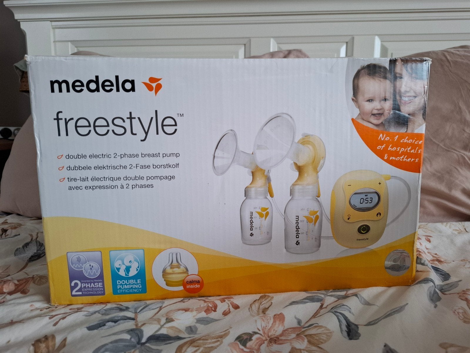 Medela freestyle borstkolf, Gebruikt, Medela, Ophalen of Verzenden, Borstkolf