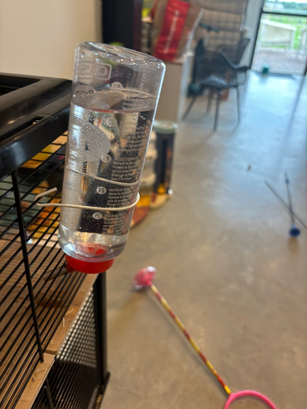 Schattige hamster en een hok, Ophalen, Gebruikt, 60 tot 90 cm, 75 tot 110 cm
