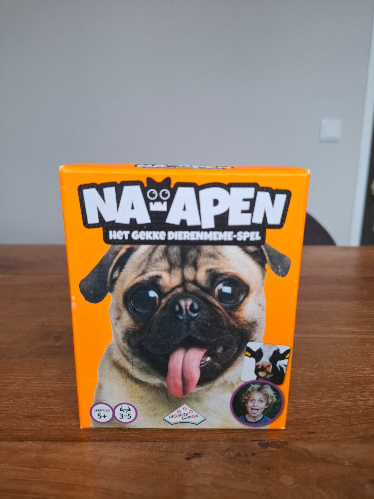 Na-apen: Het Gekke Dierenmeme-spel, Vijf spelers of meer, Ophalen of Verzenden, Zo goed als nieuw