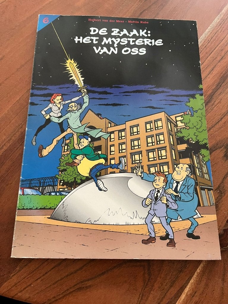 De Zaak: Het Mysterie van Oss", Eén stripboek, Ophalen of Verzenden, Zo goed als nieuw