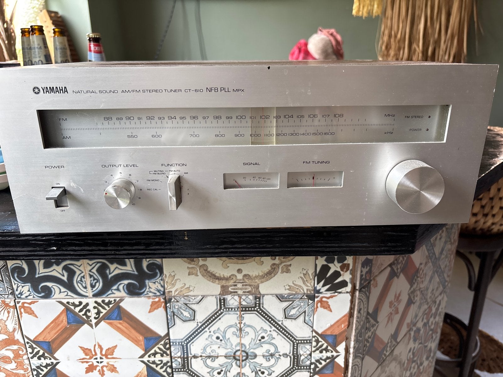 Yamaha CT-610 Tuner - Vintage AM/FM Stereo Receiver, Ophalen of Verzenden, Gebruikt, Analoog