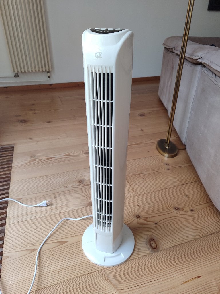 Kolomventilator (Flinq), Ophalen, Ventilator met afstandsbediening, Gebruikt, Torenventilator