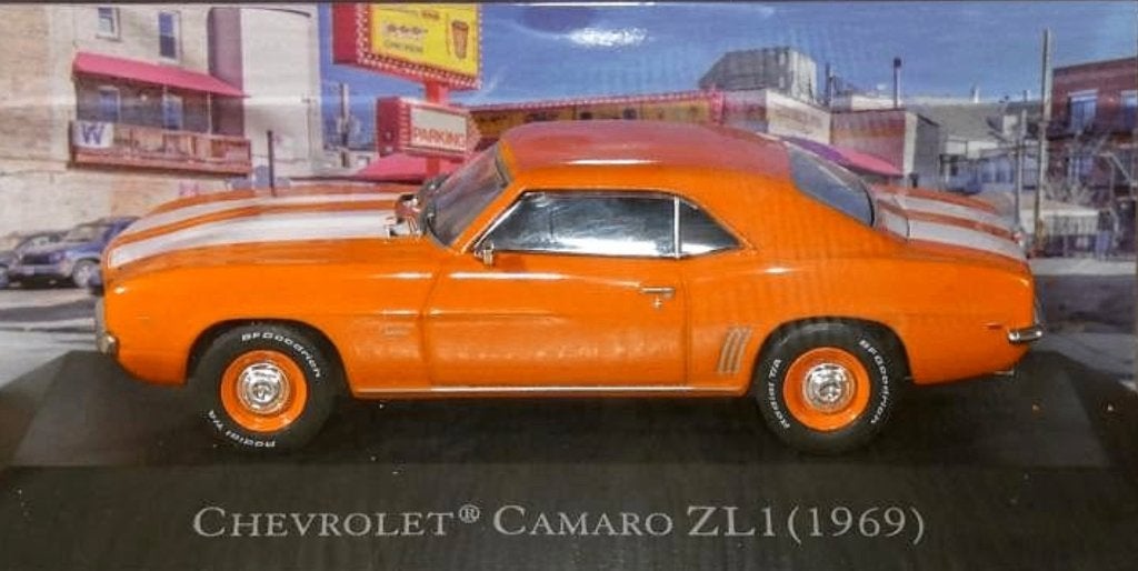 Chevrolet Camaro ZL1 1969 1/43 ALTAYA American cars # 137, Hobby en Vrije tijd, Modelauto's | 1:43, Verzenden, Nieuw, Auto, Overige merken
