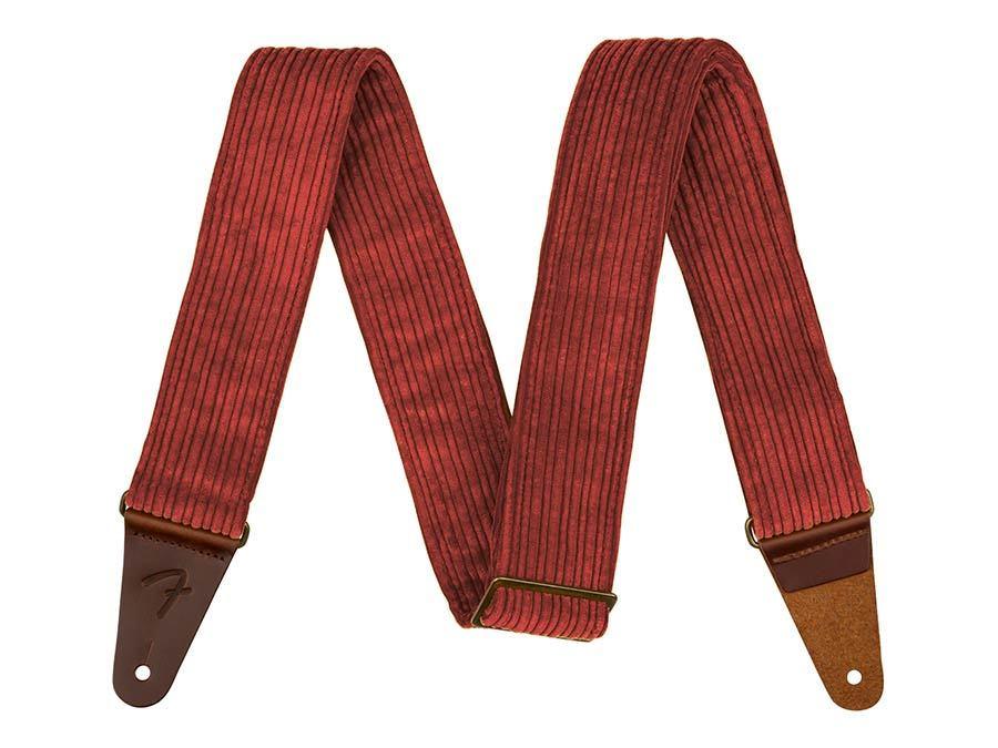 Fender 990639037 gitaarband antieke kers polyester corduroy, ., Nieuw, Ophalen of Verzenden, .