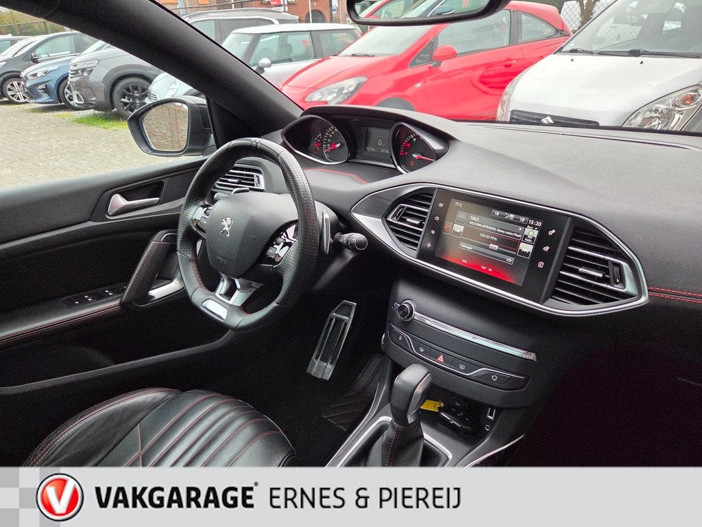 Peugeot 308 SW 1.2 Allure GT-Line, Auto's, Peugeot, Gebruikt, Euro 6, 635 kg, Zwart