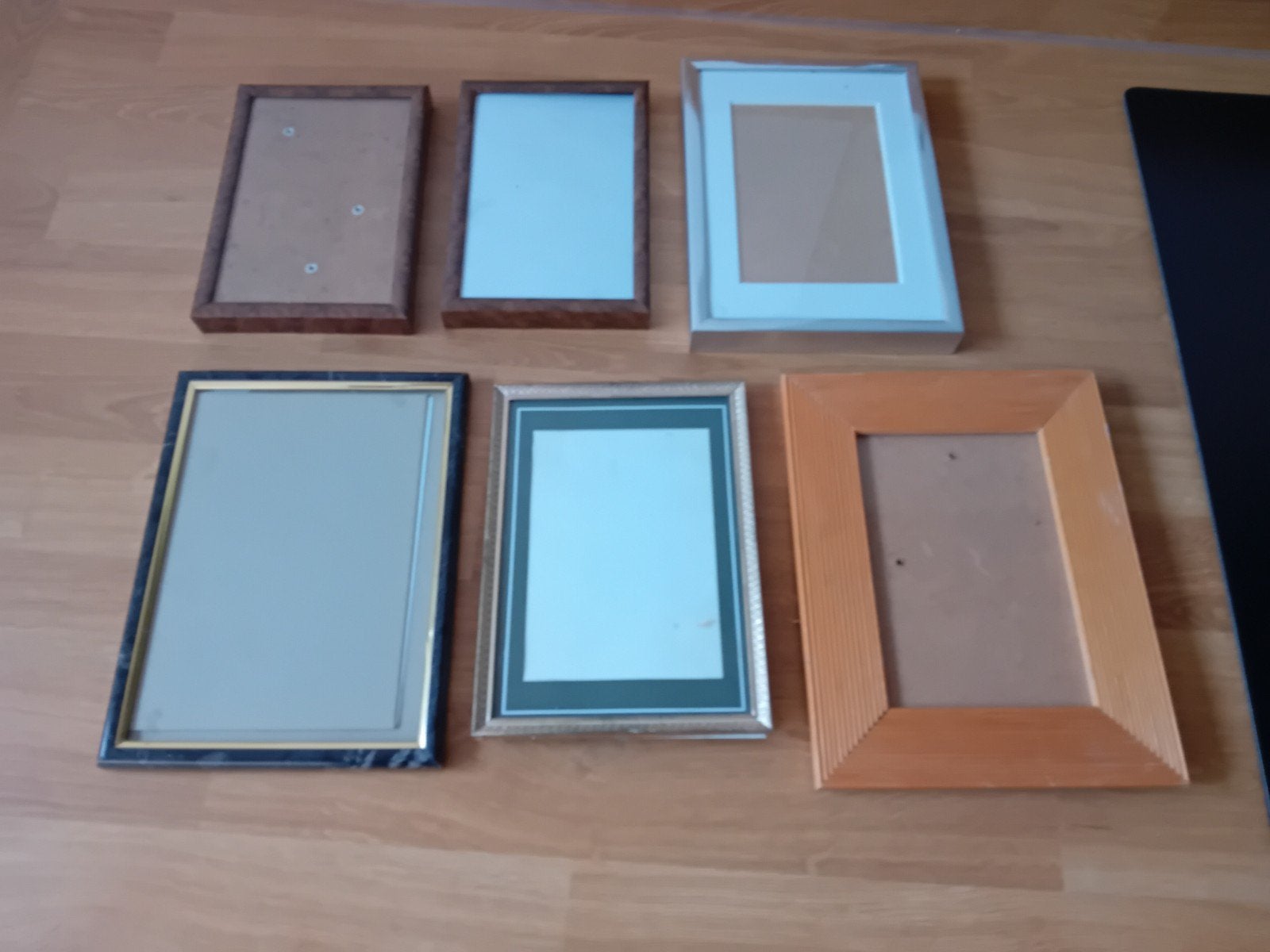 Diverse fotolijsten - Set van 6, Gebruikt, Ophalen of Verzenden, Fotolijst, Meerkleurig