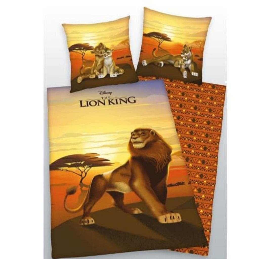 Eenpersoons Lion King Dekbedovertrek 140 x 200 cm - Disney, Eenpersoons, Meerkleurig, Dekbedovertrek, Overige materialen