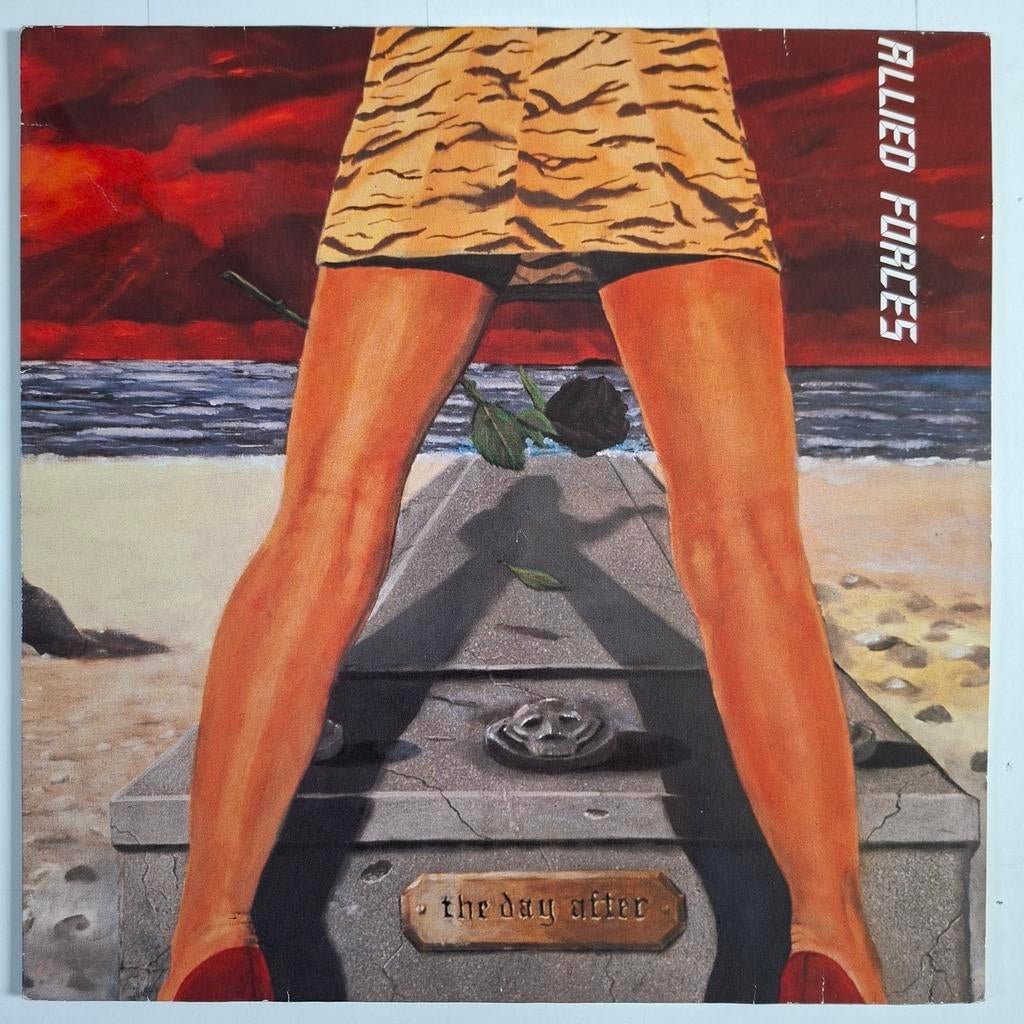 LP Allied Forces The day after., Cd's en Dvd's, Vinyl | Overige Vinyl, Ophalen of Verzenden, Gebruikt, 12 inch