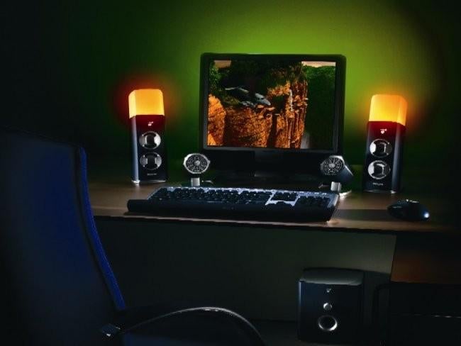 Philips amBX PC Gaming Surround Set - Premium Kit SGGC5103BD, Computers en Software, Pc speakers, Ophalen, Gebruikt, Audiokanaal 5.1