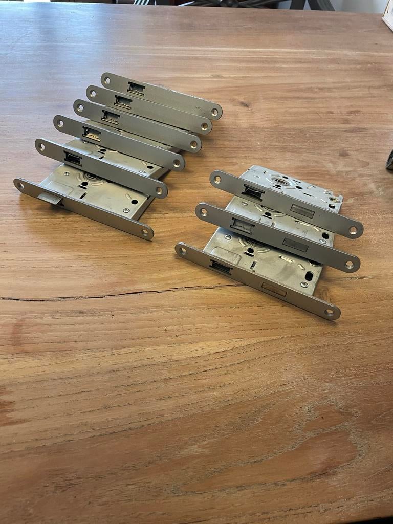 Set van 9 deursloten - nemef 1200 serie, Ophalen, Nieuw, Overige materialen, Slot