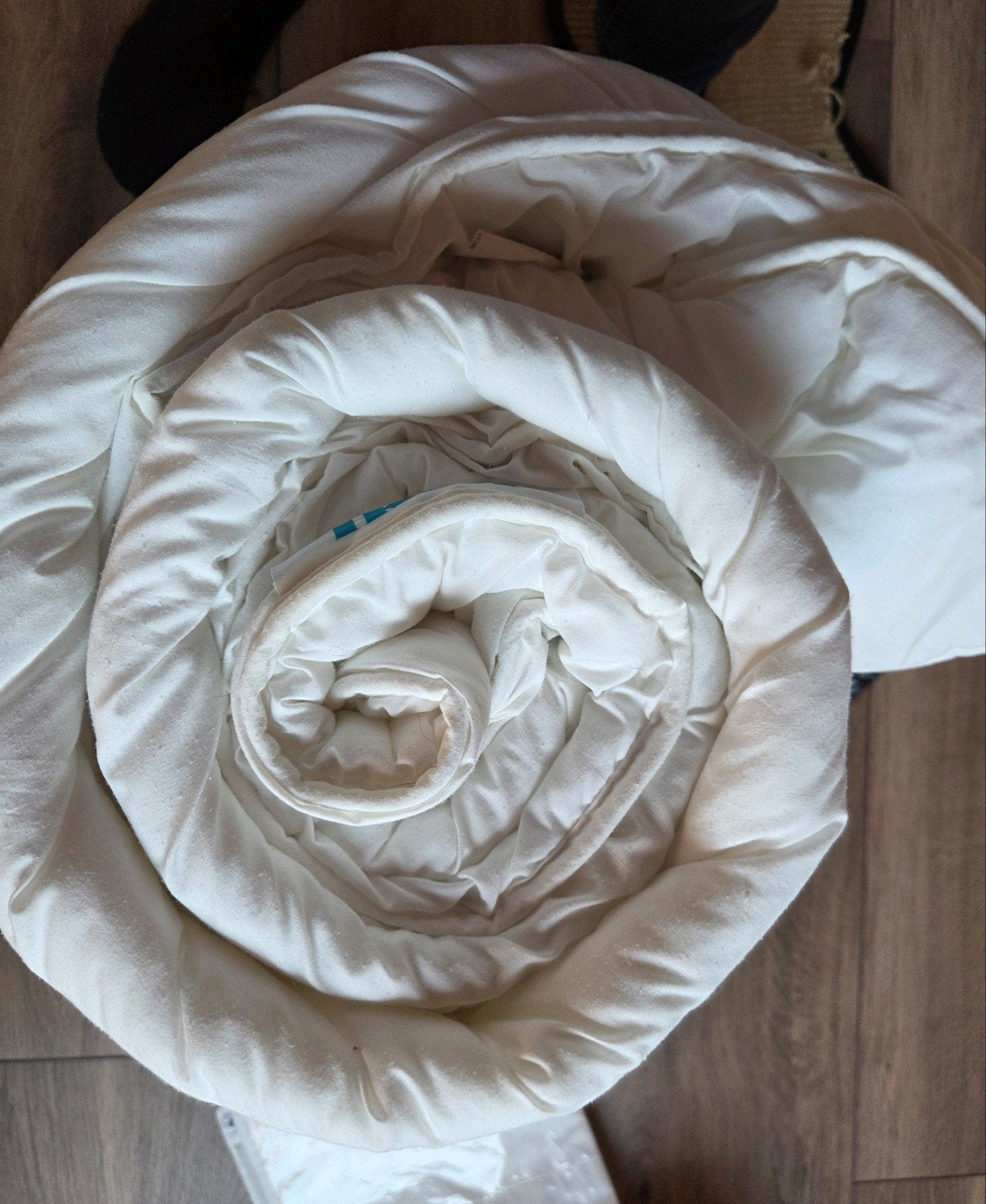 Dekbed van 200 bij 200 meter. Van Ikea, Ophalen of Verzenden, Tweepersoons, Wit, Deken of Dekbed