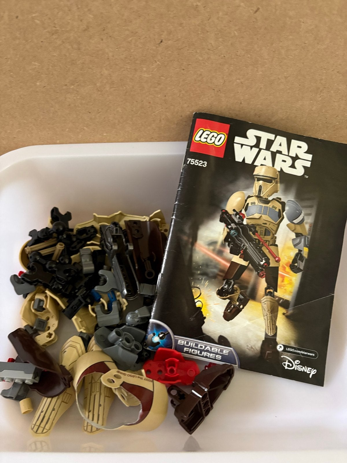 LEGO Star Wars Buildable Figures 75523 Scarif Stormtrooper, Ophalen of Verzenden, Gebruikt