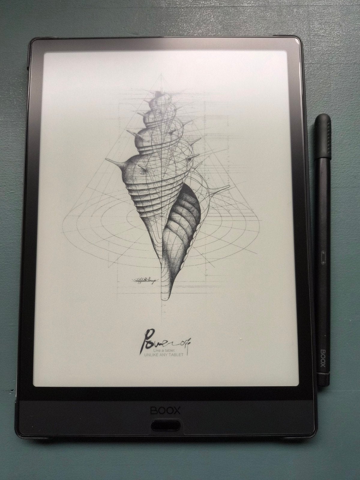 Onyx Boox Note3 E-reader + stylus pro pen2 en hoes, Onyx Boox, Ophalen of Verzenden, Zo goed als nieuw, 16 GB of meer