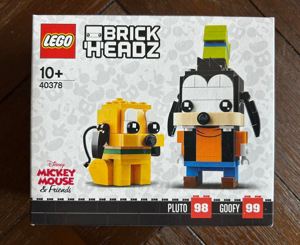 LEGO NIEUW Brickheads Goofy en Pluto 40378, Ophalen of Verzenden, Nieuw, Complete set, Lego