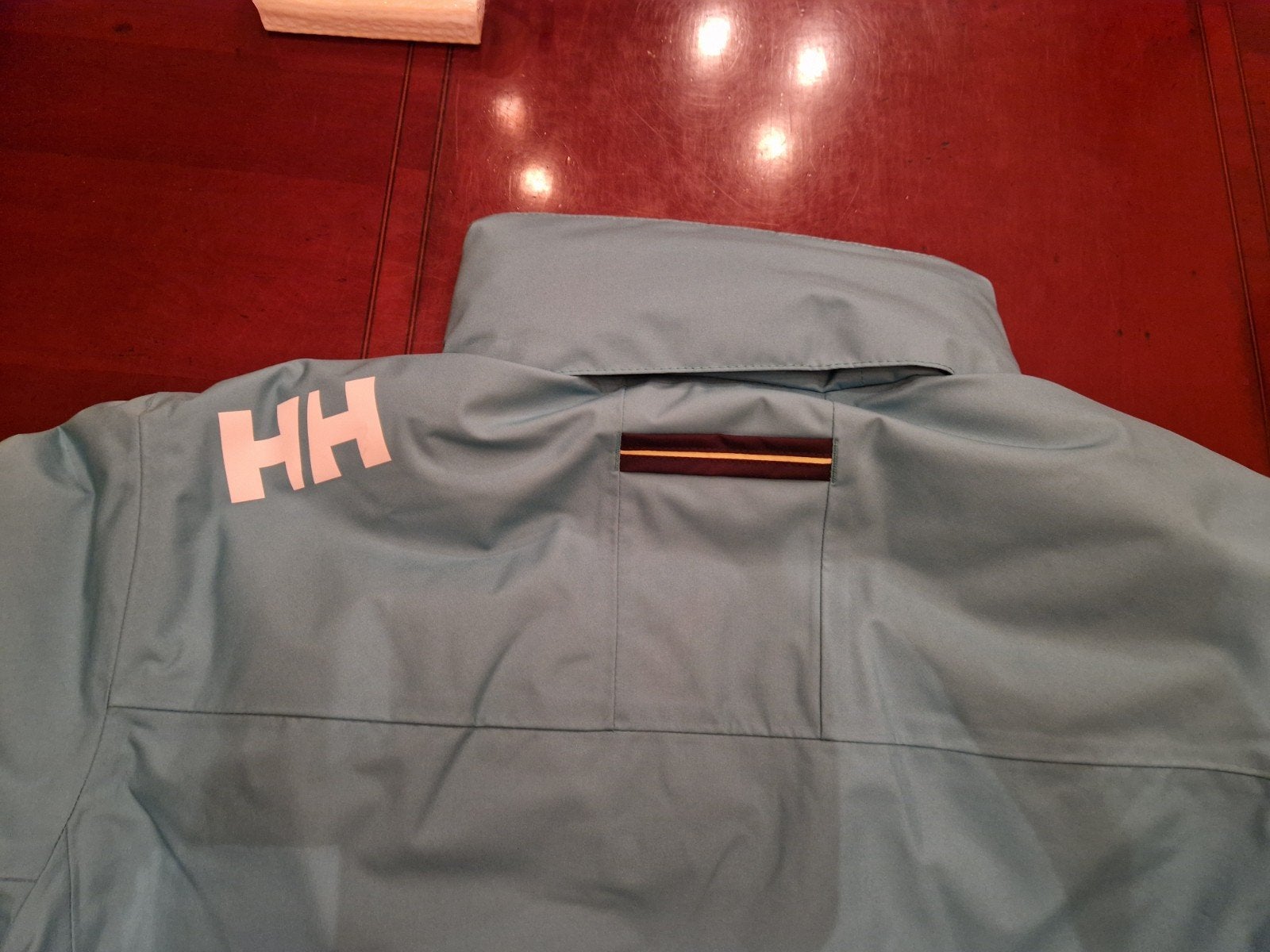colleur 472 DARK MINT CREW HOODED MIDLAYER JACKET.medium.HH, Caravans en Kamperen, Regenkleding, Ophalen of Verzenden, Nieuw, Regenjas