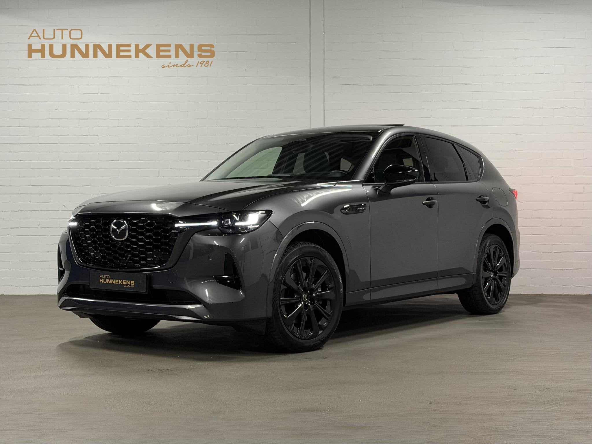 Mazda CX-60 2.5 e-SKYACTIV PHEV Homura Auto AWD Trekhaak | O, Auto's, Automaat, 12 maanden, Gebruikt, 4 cilinders