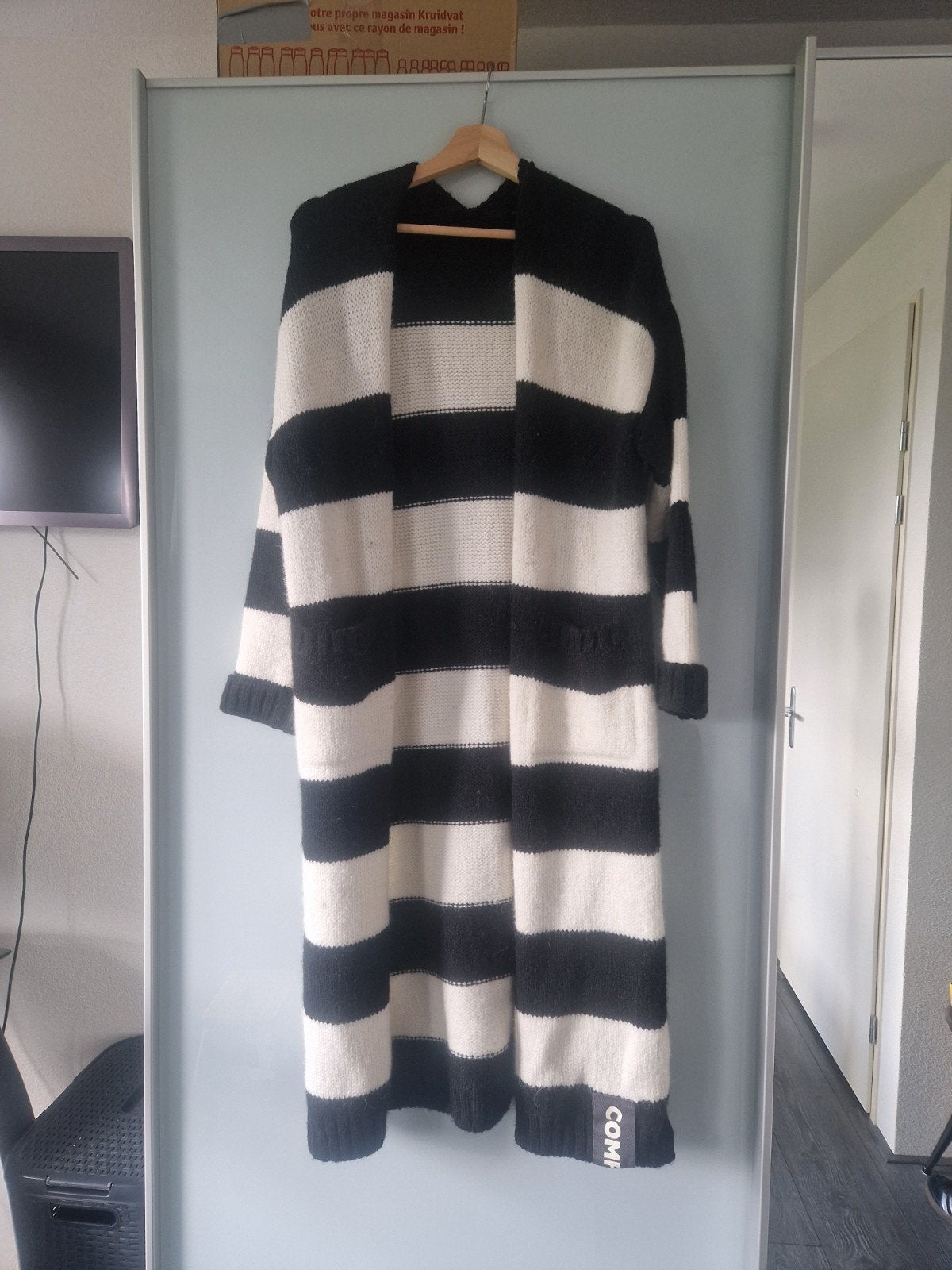 Comfy Copenhagen lang vest., Maat 38/40 (M), Zwart, Ophalen of Verzenden, Zo goed als nieuw