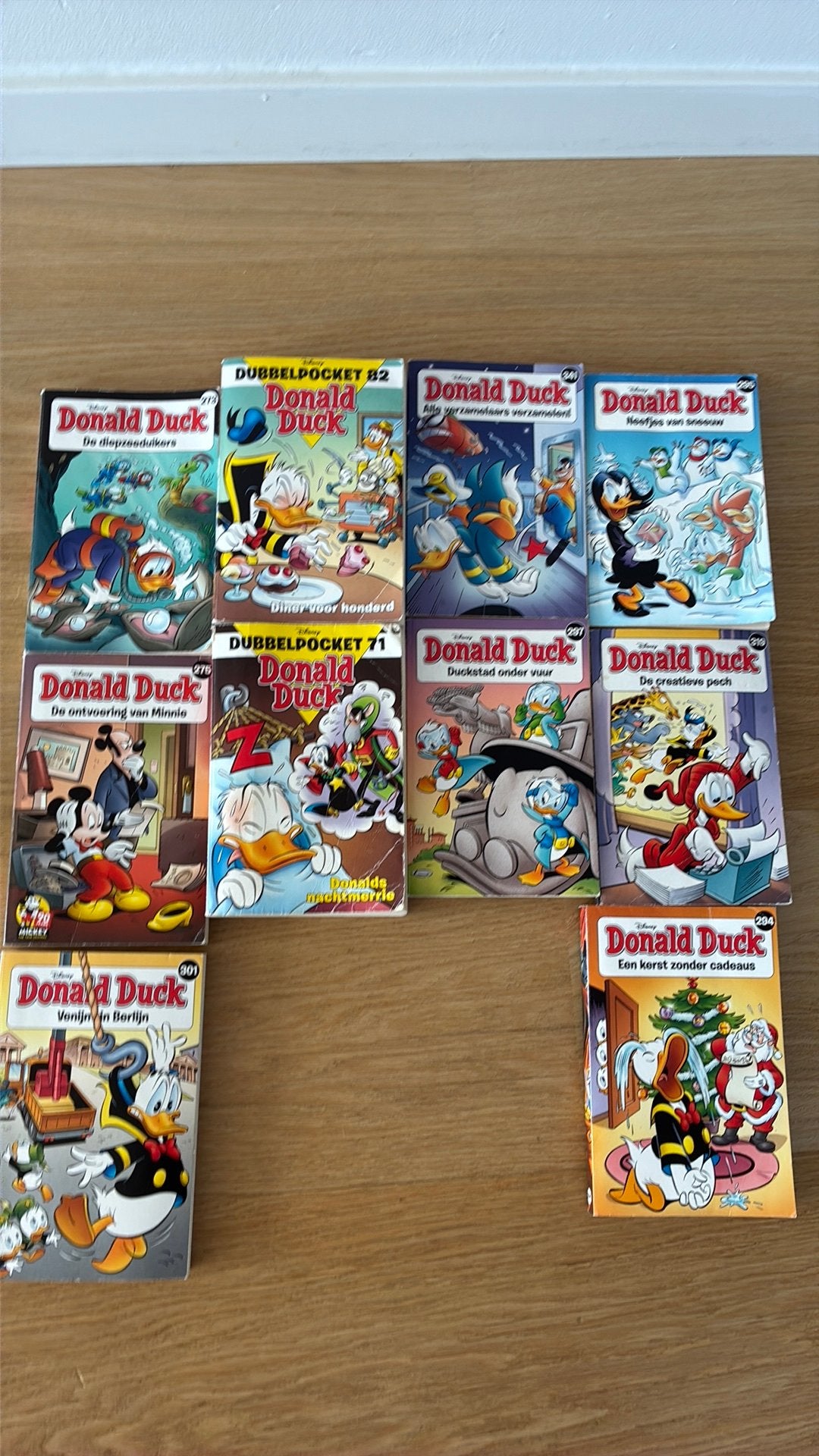Donald Duck Pockets & Dubbelpockets - 10 stuks, Boeken, Meerdere stripboeken, Ophalen of Verzenden, Gelezen