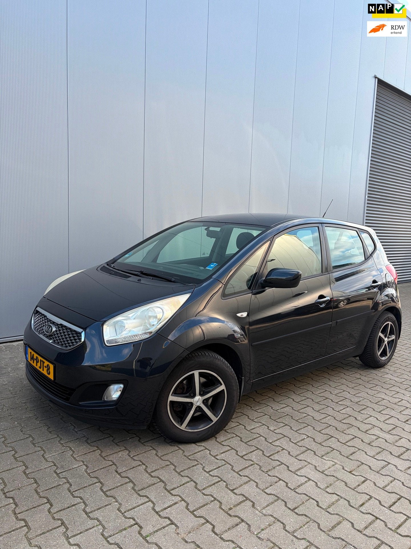 Kia Venga 1.4 CVVT Seven| NAP|Airco|Trekhaak., Voorwielaandrijving, Euro 5, Stof, Gebruikt