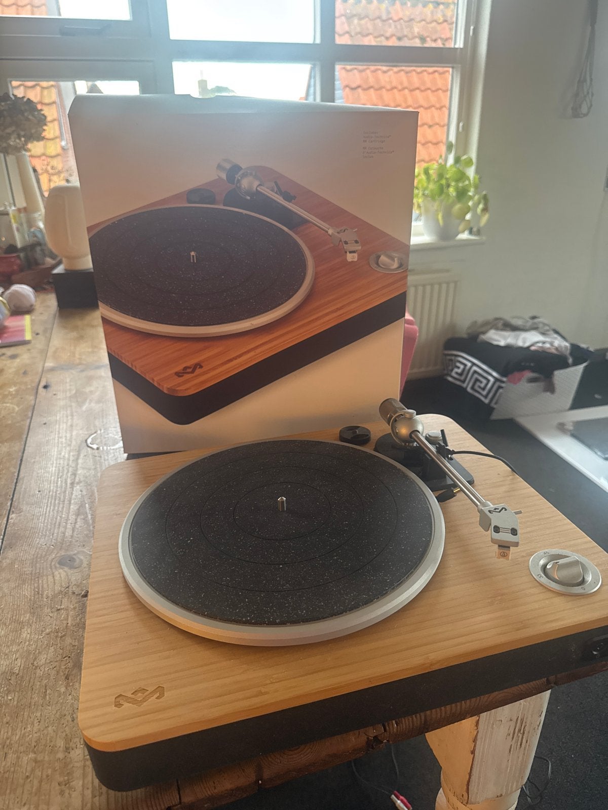 House of Marley Stir It Up Platenspeler, Overige merken, Ophalen of Verzenden, Zo goed als nieuw, USB-aansluiting