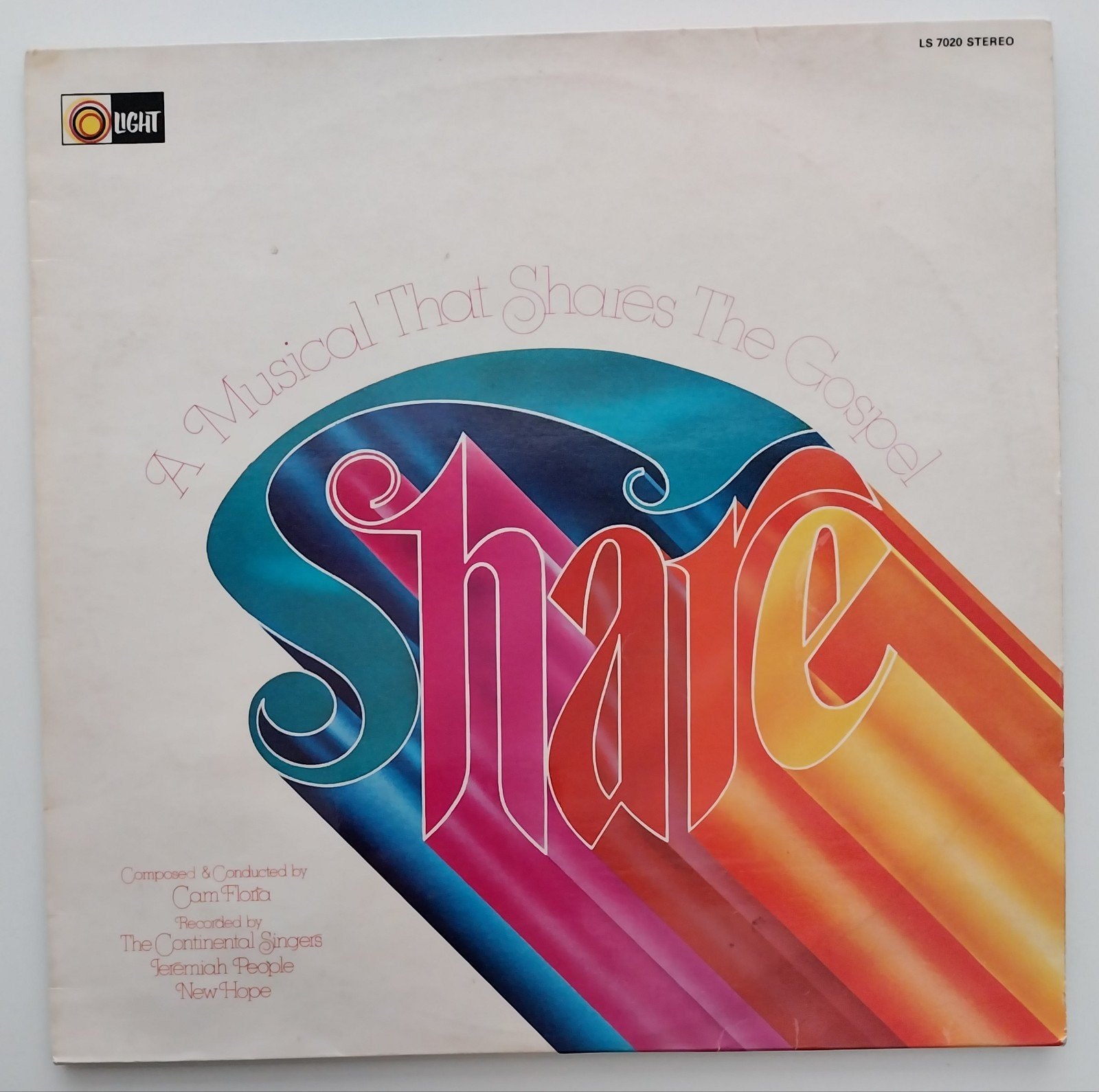 Share - A Musical That Shares The Gospel (1974), Cd's en Dvd's, Gebruikt, Inclusief insert, Ophalen of Verzenden, 12 inch