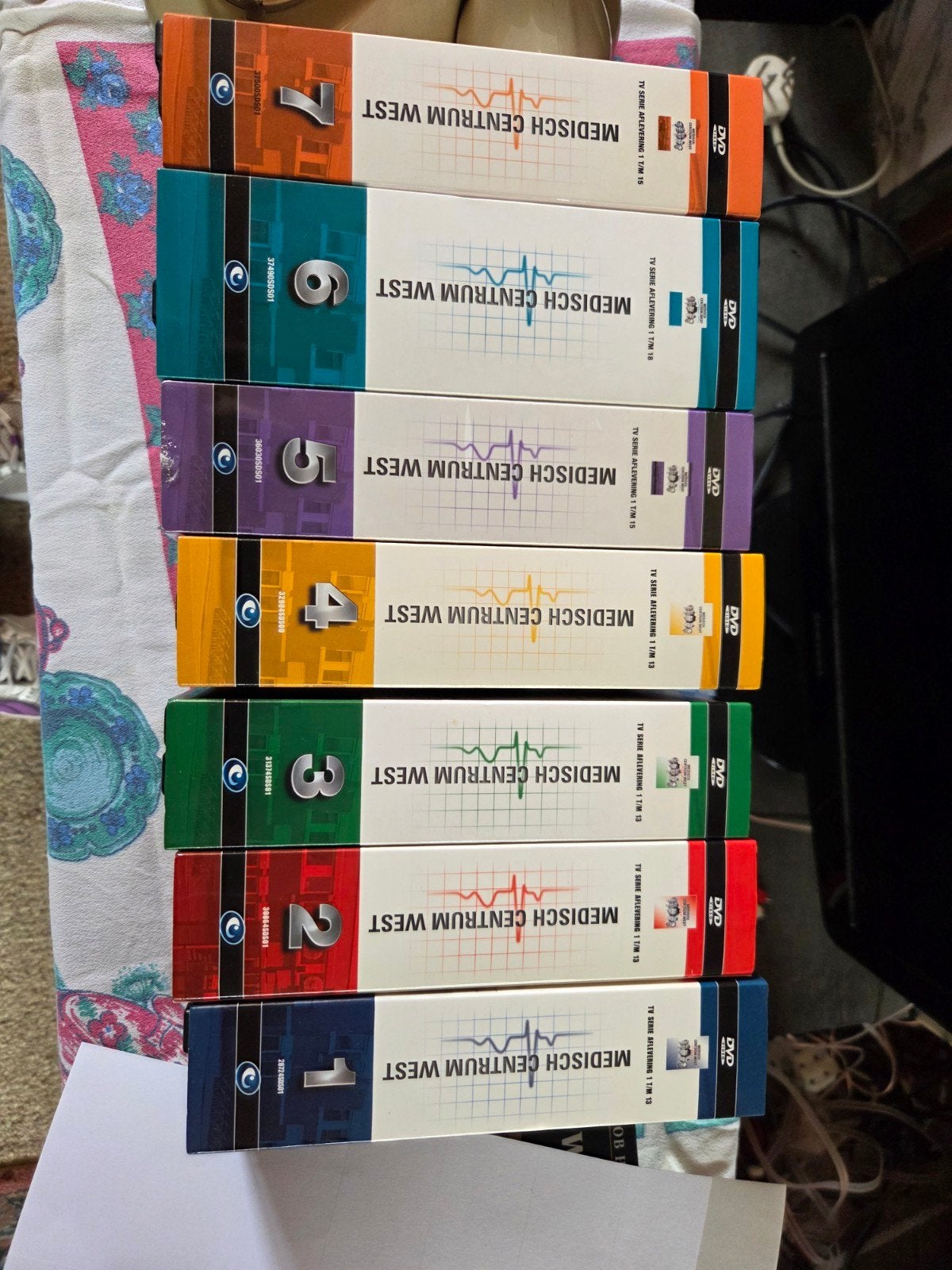 Medisch Centrum West Seizoen 1 t/m 7 DVD Boxset - Nieuwstaat, Vanaf 12 jaar, Ophalen of Verzenden, Zo goed als nieuw, Drama
